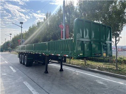 3-akslet Sidevæg Sættevogn