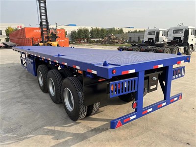 3-aksel containertrailer