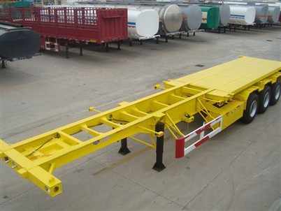 40ft forsendelsescontainerchassis trailer til salg