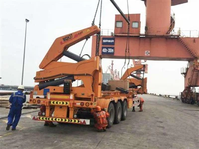 Container Side Loader semi trailer til salg